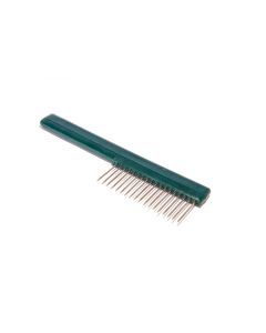 FL77 - Brush Comb, Black w/steel teeth